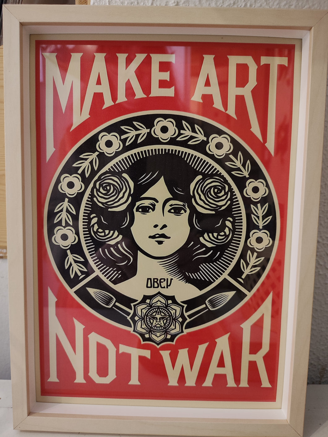 AFFICHE Make Art Not War