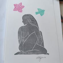 Load image into Gallery viewer, Mini estampe Flora