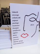 Load image into Gallery viewer, Set de 5 Cartes Force