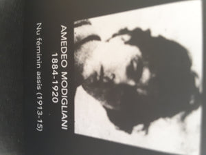 Nu féminin assis - Modigliani