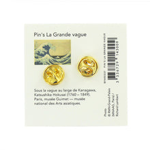 Load image into Gallery viewer, PINS HOKUSAI - LA GRANDE VAGUE
