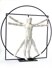 Charger l'image dans la galerie, L'homme de Vitruve blanc