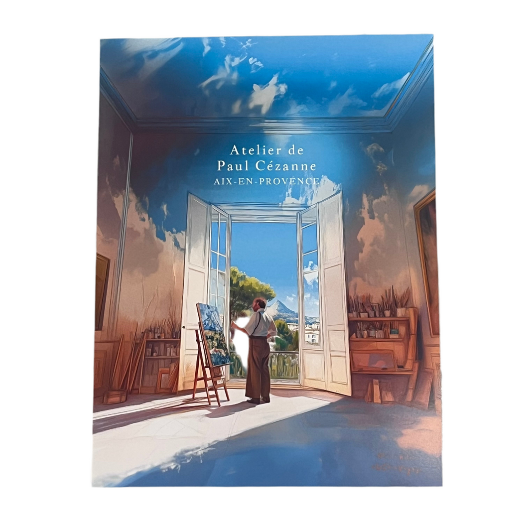 Affiche Atelier Cézanne Aix en Provence - Olivier Malcor
