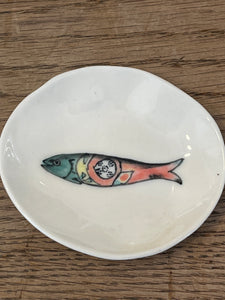 Mini coupelle plate porcelaine