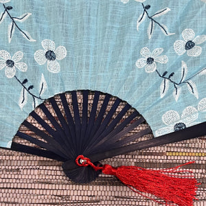 Eventail Japon tissu