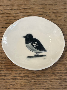 Mini coupelle plate porcelaine