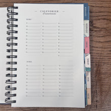 Load image into Gallery viewer, Agenda semainier perpétuel
