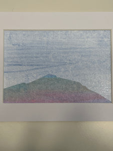 Encres coloré Sainte Victoire Marie Lagarde