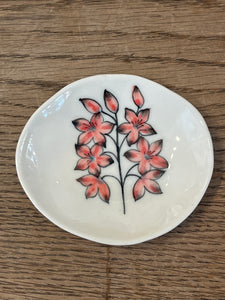 Mini coupelle plate porcelaine