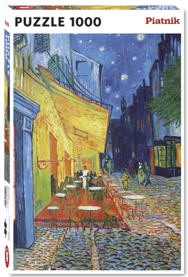 Puzzle 1000 pièces Van Gogh - Terrasse du café le soir