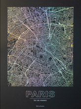Load image into Gallery viewer, Affiches Villes - Impression Holographique
