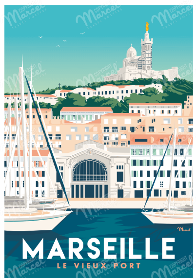 Affiche Marseille