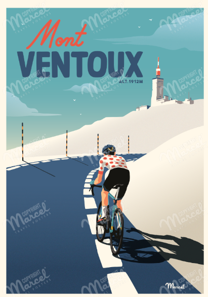 Affiche Mont Ventoux