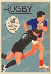 Affiche Rugby