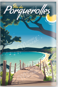 Magnet Ile de Porquerolles