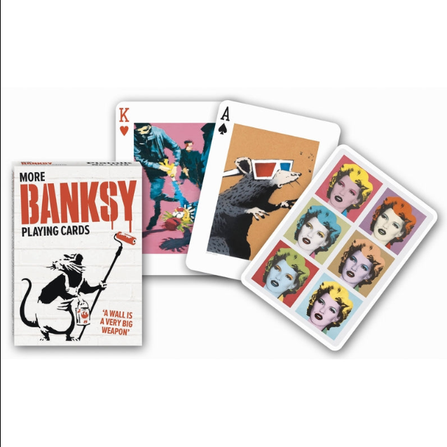 Cartes à jouer à thèmes Banksy more
