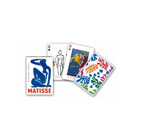 Cartes à jouer à thèmes Matisse