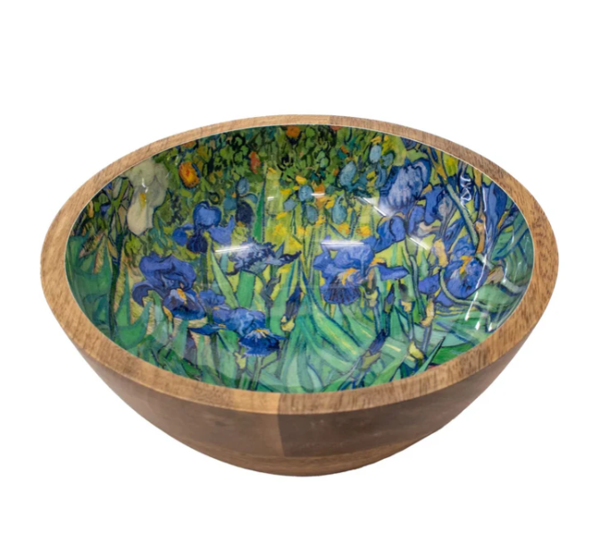 Saladier en bois - Van Gogh