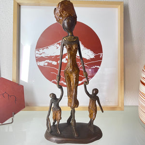 Femme bronze - 26 cm