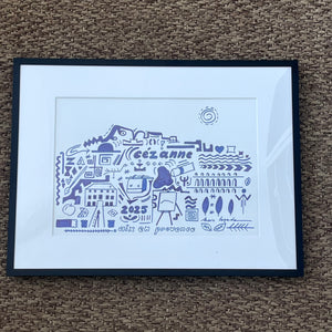 Sainte Victoire par Marie Lagarde