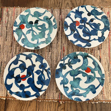 Charger l&#39;image dans la galerie, Coffret de 4 assiettes IZNIK Arzu Firuz
