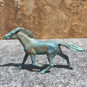 Cheval de course bronze artyana Aix en Provence 