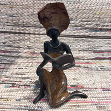 Charger l&#39;image dans la galerie, Bronze Burkina assis
