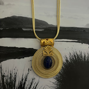 Collier scarabée Lapis-Lazuli   - Petra Waszak