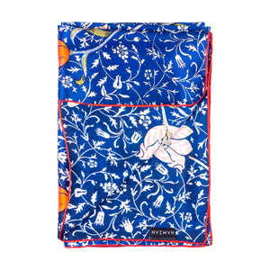 Foulard - Fleurs bleues Galata