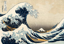 Charger l&#39;image dans la galerie, REPRO LA GRANDE VAGUE DE KANAGAWA - HOKUSAI
