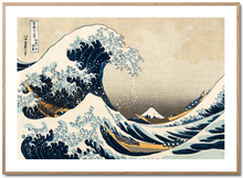 Charger l&#39;image dans la galerie, REPRO LA GRANDE VAGUE DE KANAGAWA - HOKUSAI
