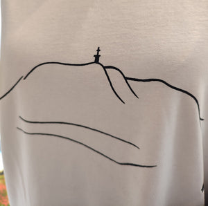 T-shirt Marine ou écru Mazart - Montagne Sainte Victoire