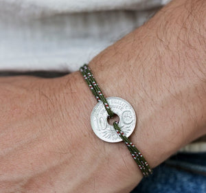 Bracelet 10 centimes 1920 LE SOU FRANCAIS