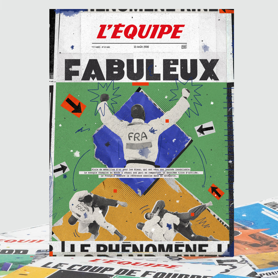 AFFICHES L'EQUIPE