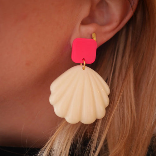 Boucles d'oreilles coquillage artyana Aix en Provence 