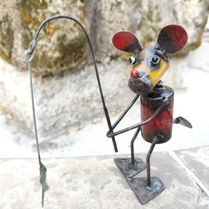 Souris à la pêche Artyana Aix en provence
