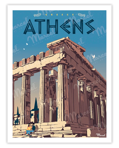 affiche grece athens artyana
