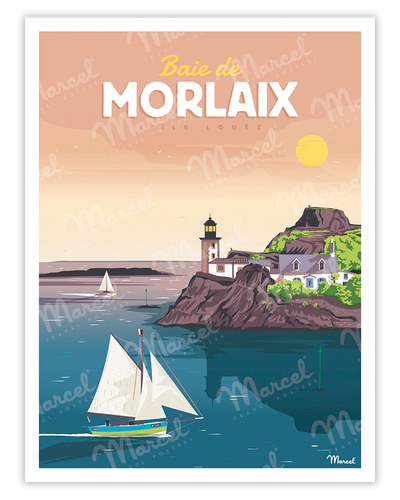 affiche baie de morlaix artyana