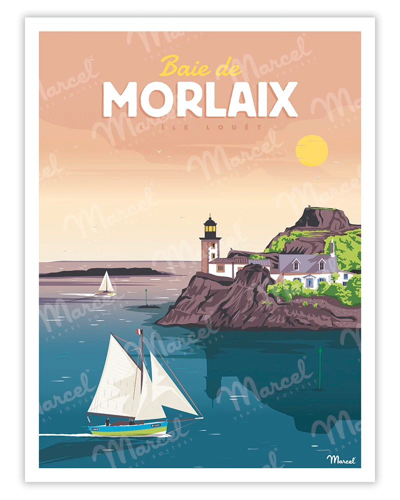 affiche baie de morlaix artyana
