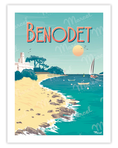 Affiche Benodet