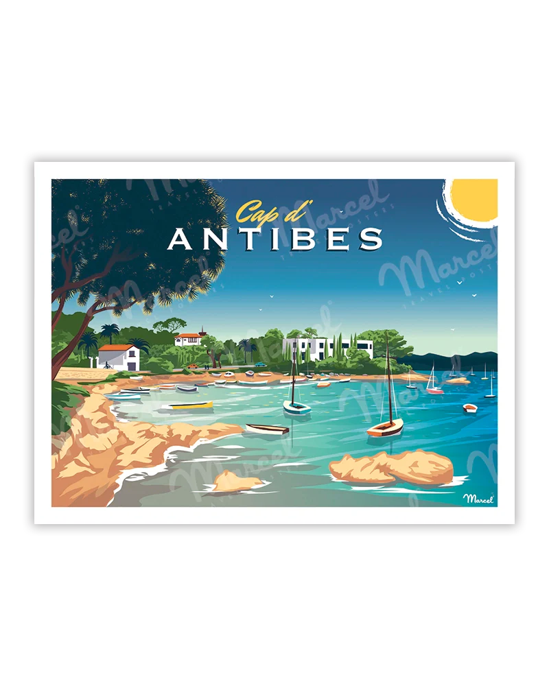 affiche cap d'antibes artyana