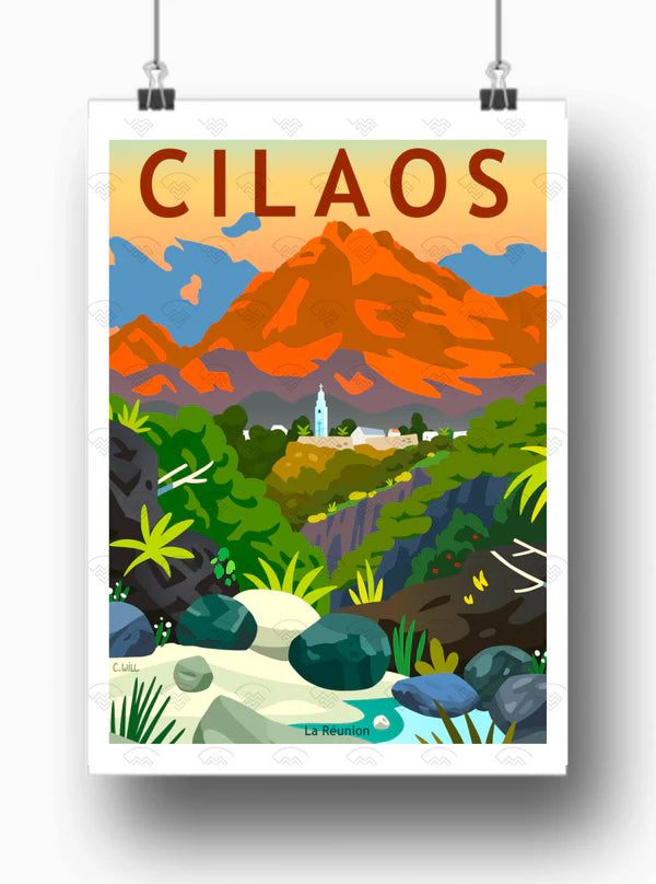 affiche cilaos artyana