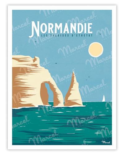 affiche normandie aix