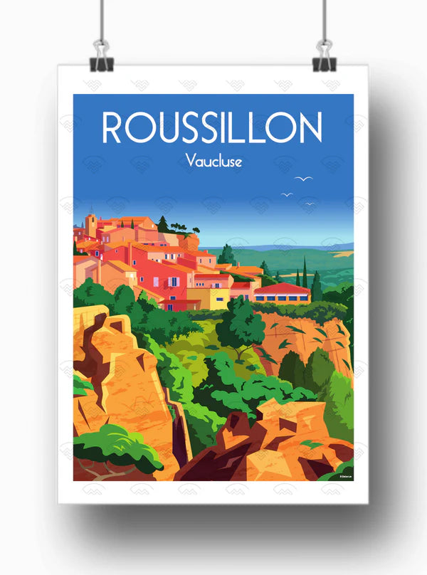 affiche roussillon artyana