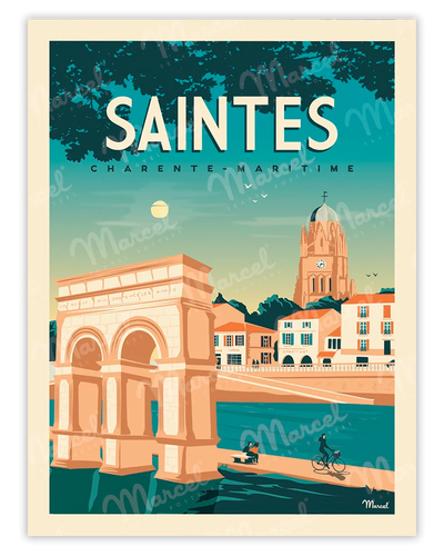 affiche saintes charente maritime