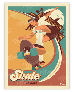 Affiche Skate-in-Town