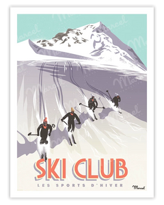 Affiche Ski Club