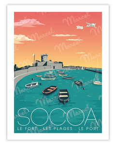 Affiche Socoa Le Fort