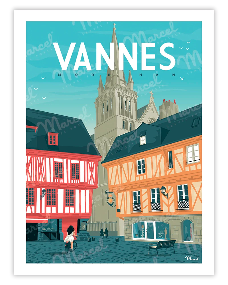 affiche vannes place henri VI artyana