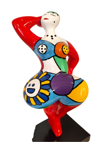 Sculpture femme couleurs Artyana Boutique des musées 